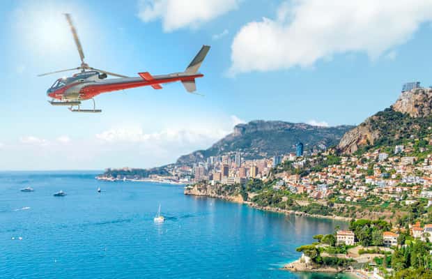 billede nr.1 af aktiviteten 20 minutters panoramaflyvning fra Monaco i Nice, uploadet af udbyder