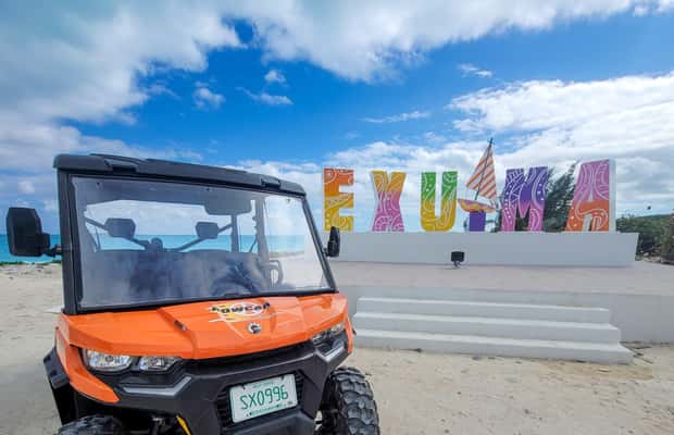 Image N°1 de Exuma, Bahamas : Location de Buggy 6 places avec haut-parleur Bluetooth activité à Nassau, Bahamas, publiée par le prestataire