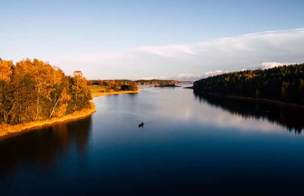 image n.1 of Stockholm: Sunset Canoe Beaver Safari & BBQ on Island activity in Vaxholm, uploaded by supplier