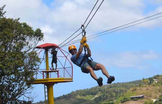 billede nr.1 af aktiviteten Río Grande: Zipline-oplevelse i regnskoven i Río Grande, Puerto Rico, uploadet af udbyder