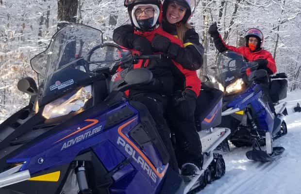 image n.1 of Quebec City: Guided Snowmobile Tour activity in Saint-Jean-de-l'Île-d'Orléans, uploaded by supplier