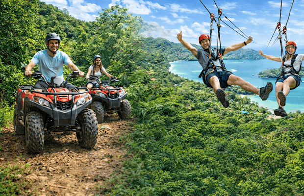 Phuket : Ride ATV Adventures, Zipline und Aussichtspunkt Panoramic ...