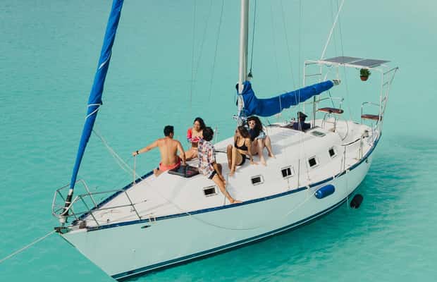 image n.1 of Bacalar Lagoon Sailing Tour with Open Bar and Mexican Lunch activity in Bacalar, uploaded by supplier