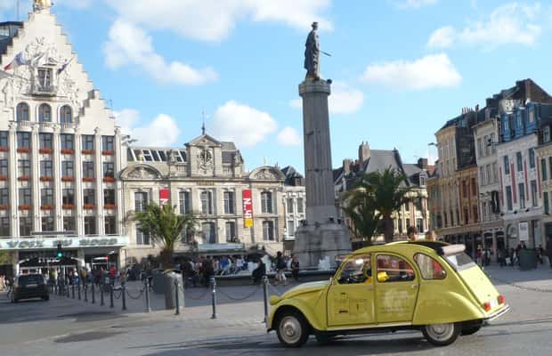 bild nr.1 av Lille körtur med cabriolet Citroen 2CV aktivitet i Lille, uppladdad av arrangören