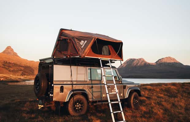 image n.1 of From Edinburgh: Highlands Land Rover Camping Adventure activity in Scottish Highlands, uploaded by supplier