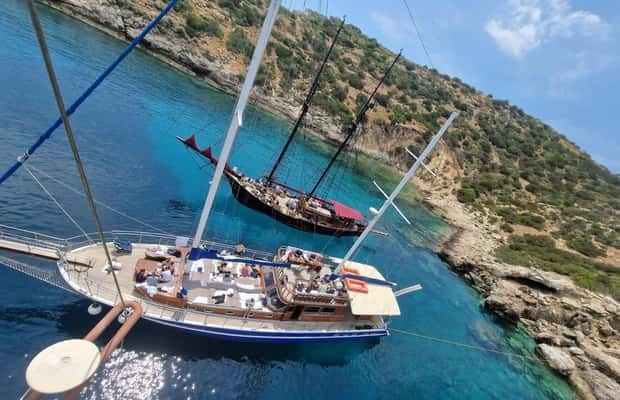 image n.1 of Half-Day Athens Cruise: Swim Stop,Lunch, and Drinks Included activity in Piraeus, uploaded by supplier