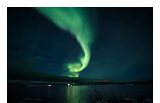 Bild Nr. 1 von Kiruna: Nordlicht-Tour mit Stejk Street Food Dinner Aktivität in Norrbotten, hochgeladen vom Anbieter