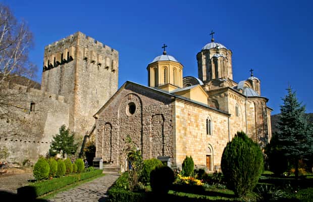 image n.1 of From Belgrade: Manasija Monastery and Resava Cave Tour activity in Pomoravlje District, uploaded by supplier