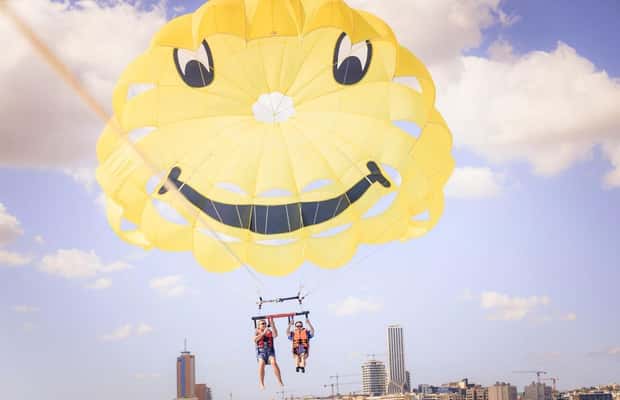 bild nr.1 av St Julian's: Malta Parasailing äventyr med foton aktivitet i Malta, uppladdad av arrangören