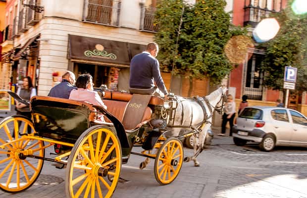 Image N°1 de Séville : Promenade authentique et romantique en calèche activité à Séville, publiée par le prestataire