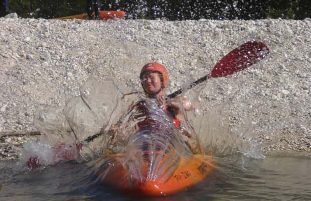 image n.1 of Bovec: Whitewater Kayaking on the Soča River activity in Central Slovenia, uploaded by supplier