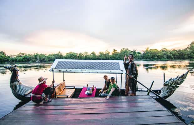 image n.1 of Siem Reap: Angkor Sunset Tour by Jeep with Boat Ride activity in Siem Reap, uploaded by supplier