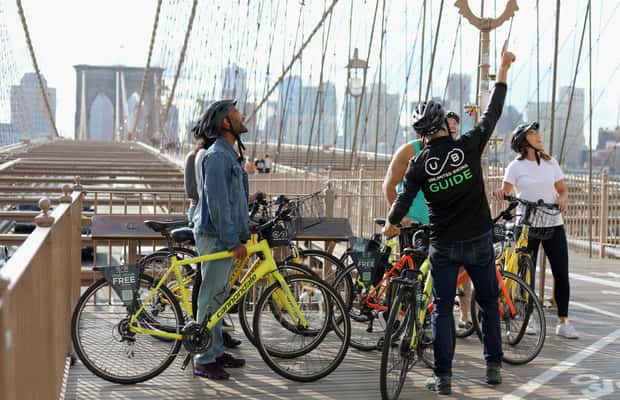 image n.1 of From Manhattan: 2-Hour Brooklyn Bridge Sightseeing Bike Tour activity in New York City, uploaded by supplier