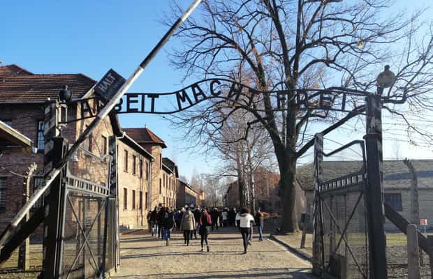 Immagine nº 1 di Varsavia: Tour di Cracovia e Auschwitz in treno con servizio di prelievo attività a Oswiecim, caricata dal fornitore