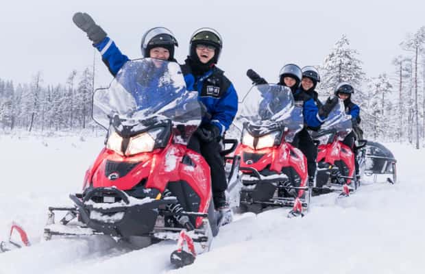 image n.1 of Rovaniemi: Easy Snowmobile Safari activity in Rovaniemi, uploaded by supplier