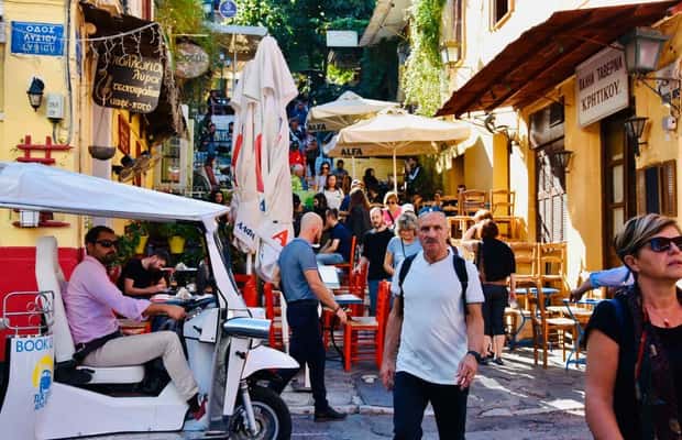 Atina içindeki Atina: Elektrikli Tuk-Tuk ile Özel Akşam Gezi Turu etkinliğinin tedarikçi tarafından yüklenen 1 no'lu görseli