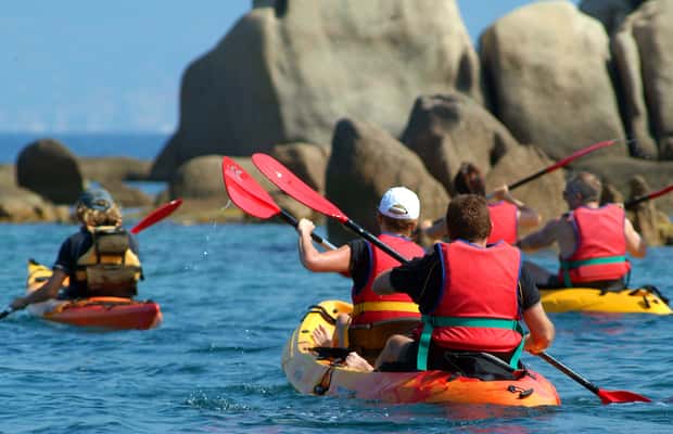 image n.1 of Porticcio: Guiding Kayaking Tour activity in Corsica, uploaded by supplier
