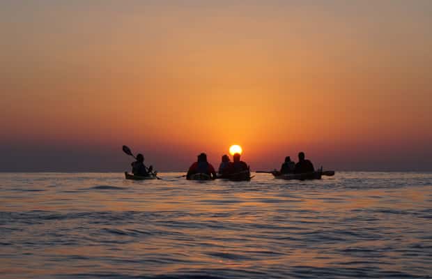 image n.1 of Faliraki: Sunrise Sea Kayaking Experience with Breakfast activity in Faliraki, uploaded by supplier