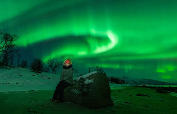 bild nr.1 av Tromsö: Aurora-tur med lägereld och professionella foton aktivitet i Tromsø, uppladdad av arrangören