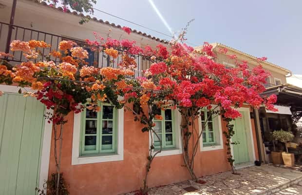 imaginea n.1 a activității De la Nydri: Excursie cu barca spre Kefalonia și Ithaki cu oprire pentru înot în Grecia de Vest, încărcată de organizator