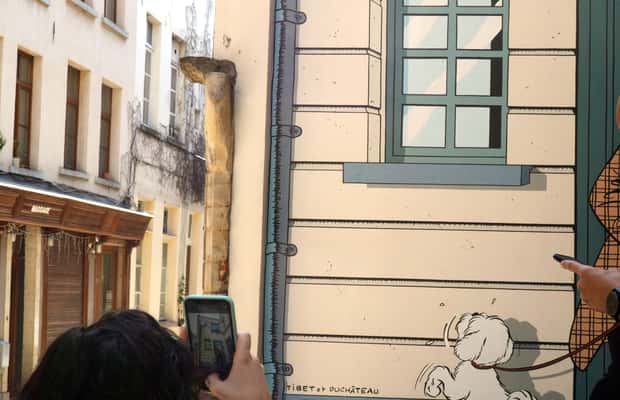 Image N°1 de Bruxelles : La visite guidée des murs de la bande dessinée activité à Bruxelles, publiée par le prestataire
