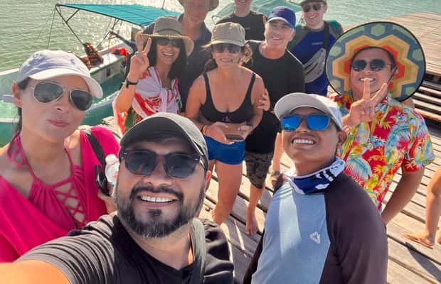 Obraz nr 1 z atrakcji Holbox: rejs wycieczkowy łodzią po Punta Mosquitos, Yalahau i wyspie Pasión w Quintana Roo, przesłany przez organizatora
