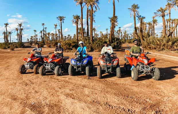 imagen n.º 1 de Marrakech: Excursión en quad al Oasis de las Palmeras y al Desierto de Jbilat actividad en Marrakech, subida por el proveedor