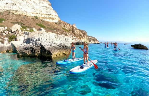 image n.1 of Cagliari: Stand Up Paddleboarding (SUP) Tour & Snorkeling activity in Cagliari, uploaded by supplier
