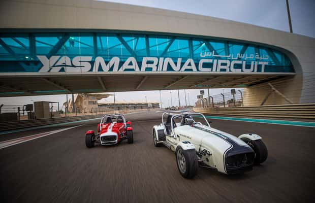 image n.1 of Abu Dhabi: Yas Marina Circuit Caterham Seven Express Drive activity in Abu Dhabi, uploaded by supplier