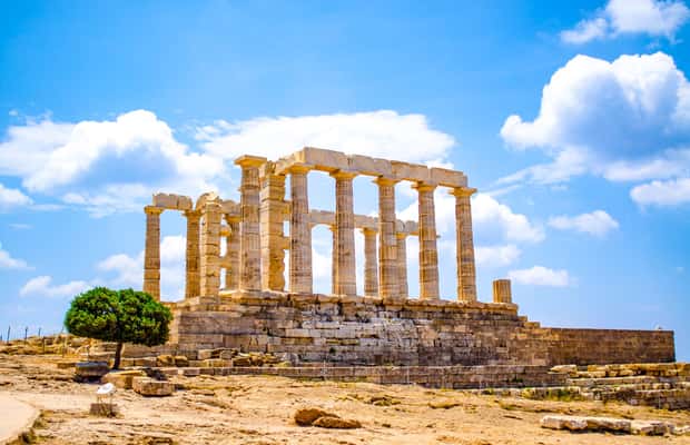 Obraz nr 1 z atrakcji Z Aten: półdniowa wycieczka do świątyni Posejdona i przylądka Sounion w Sunion, przesłany przez organizatora