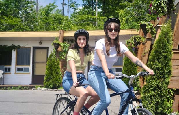Quebec City Noleggio di biciclette tandem sull'Ile d'Orléans