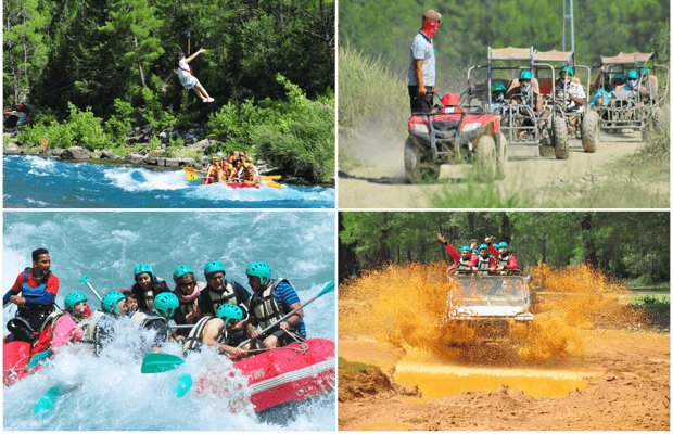 image n.1 of Alanya: Rafting, Zipline, Quad, Buggy, Jeep Tour with Lunch activity in Antalya Province, uploaded by supplier