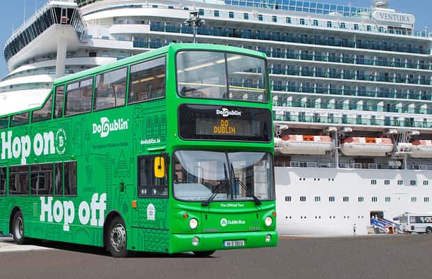 изображение номер 1 мероприятия Дублин: круизная экскурсия Hop-On Hop-Off Tour и железнодорожный билет в городе Дублин, загруженное организатором