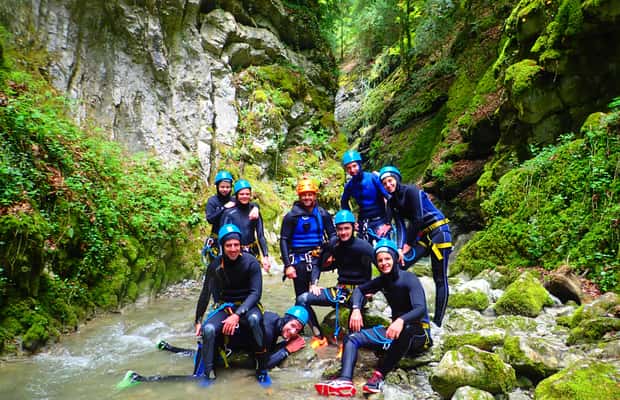 image n.1 of Talloires: Guided Canyoning Experience in Angon Canyon activity in Annecy, uploaded by supplier