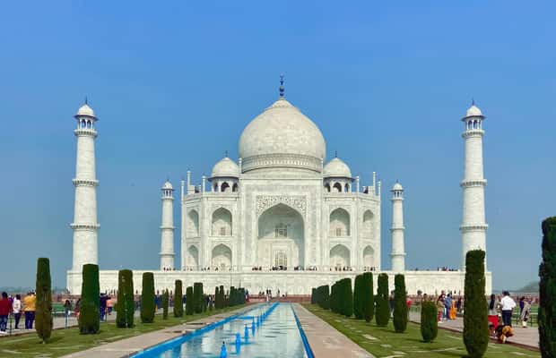 imagem n.1 de De Deli: Excursão de um dia ao Taj Mahal e Agra em comboio super-rápido atividade em Agra, carregada pelo fornecedor