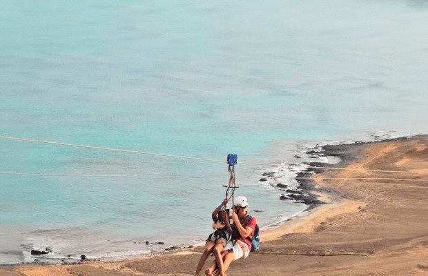 image n.1 of Cape Verde's Zipline – Soar at 100 km/h Over Serra Negra activity in Praia, uploaded by supplier