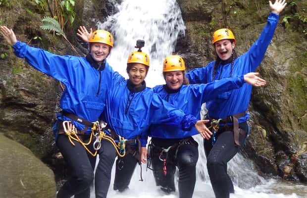 image n.1 of Baños: Canyoning in Chamana or Rio Blanco Waterfalls activity in Baños de Agua Santa, uploaded by supplier