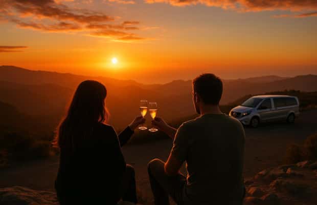 image n.1 of Gran Canaria: Sunset Tour with Champagne & Dinner. activity in Vega de San Mateo, uploaded by supplier