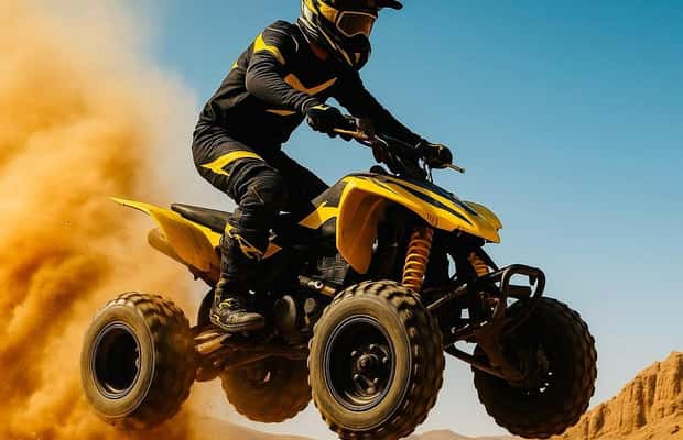 imaginea n.1 a activității Marrakech: Cină și spectacol în deșertul Agafay cu quad bike și cămilă în Marrakesh, încărcată de organizator