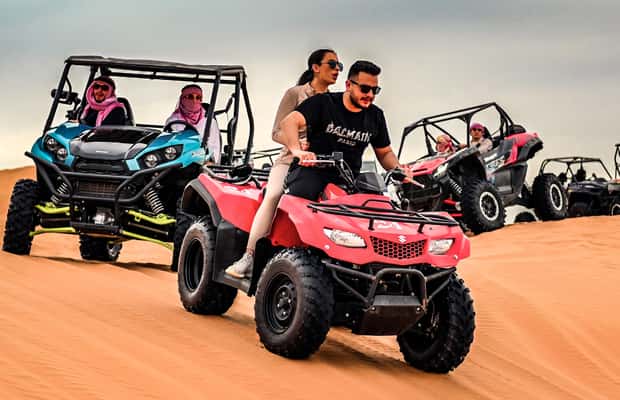 サプライヤーによってアップロードされた、ドバイのドバイクワッドバイク60分体験＆バーベキューディナーの画像#1