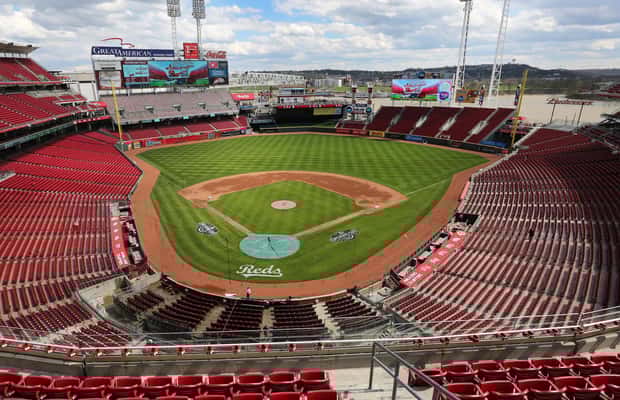 グレートアメリカン・ボールパーク／スタジアムレプリカ (シンシナティ・レッズ) グレート・アメリカン・ボールパークツアー（レッズ殿堂博物館