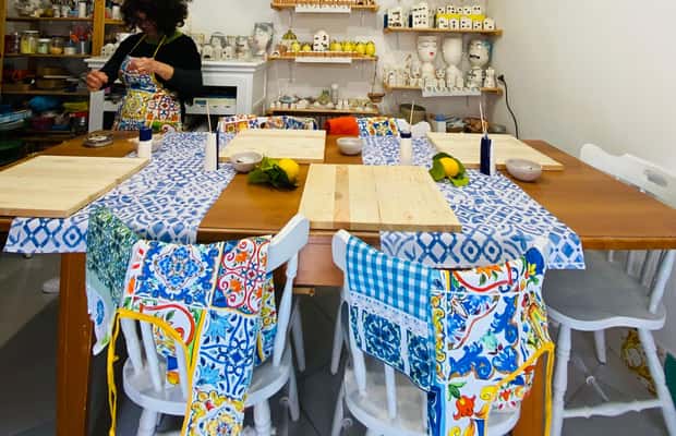 image n.1 of Positano: Ceramic class experience activity in Positano, uploaded by supplier
