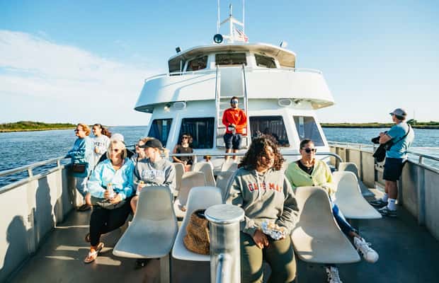 obrázok č. 1 aktivity Cape May: Plavba pri západe slnka a pozorovanie delfínov na ostrove Cape May v destinácii Delaware, obrázok nahral dodávateľ