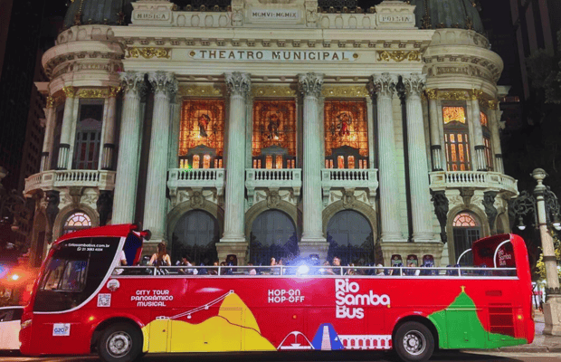 imagem n.1 de Skyline Night Tour Rio de Janeiro - City Tour Panoramico Rio Samba Bus atividade em Rio de Janeiro, carregada pelo fornecedor