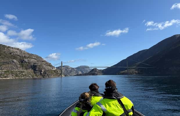 image n.1 of From Stavanger: Lysefjorden & Pulpit Rock Safari by RIB activity in Rogaland, uploaded by supplier
