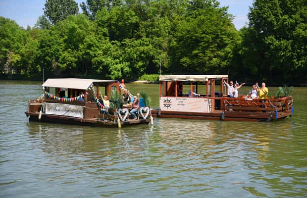 image n.1 of Stuttgart: Raft Boat Experience with Optional BBQ activity in Baden-Württemberg, uploaded by supplier