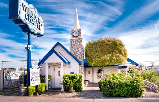 image n.1 of Las Vegas: Wedding or Vow Renewal at Graceland Chapel activity in Las Vegas, uploaded by supplier
