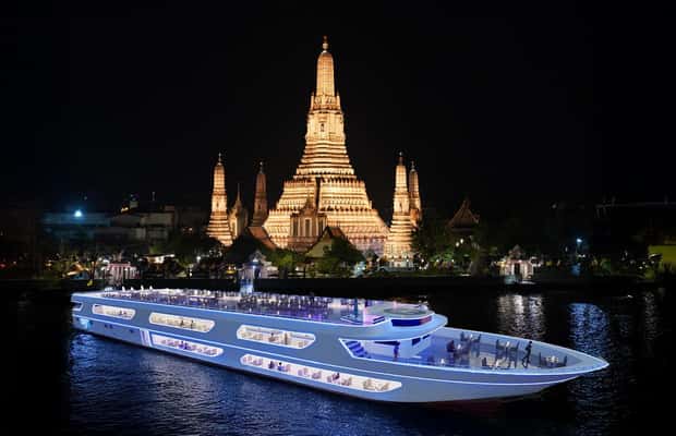 image n.1 of Bangkok: Luxury White Dinner Cruise with Free Flow Beer activity in Bangkok, uploaded by supplier