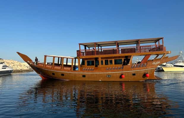 image n.1 of Muscat: Omani Traditional Dhow Sunset Cruise activity in Muscat, uploaded by supplier