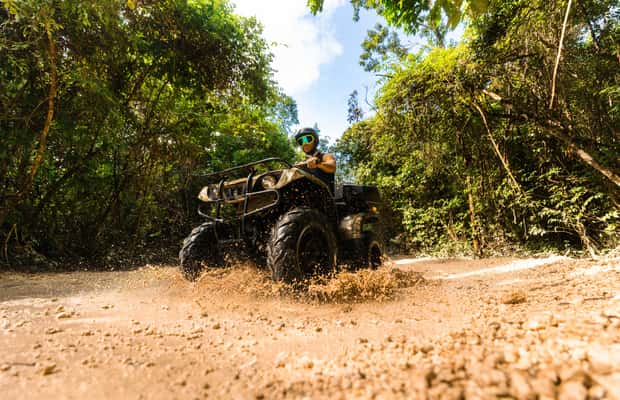 image n.1 of Cancun: Jungle ATV Tour, Ziplining, and Cenote Swim activity in Quintana Roo, uploaded by supplier